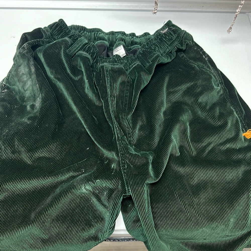 Televisi Star Green Cord Shorts